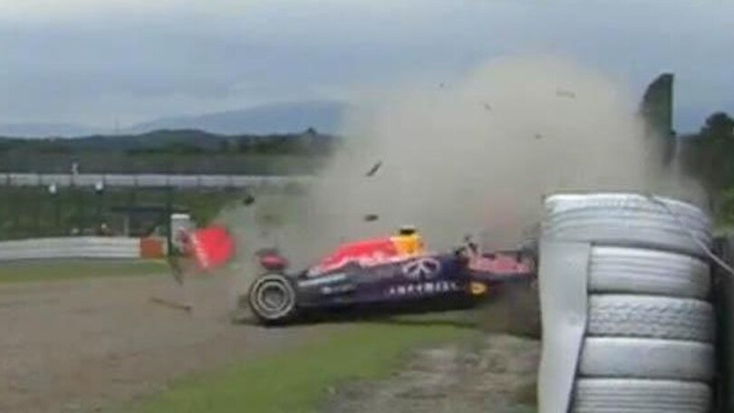 F1, che paura per Kvyat a Suzuka!