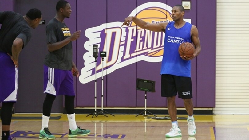 Metta, in maglia Cantù anche con i Lakers