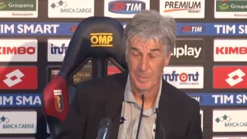 Gasperini: "Buona partita ma dobbiamo migliorare ancora"