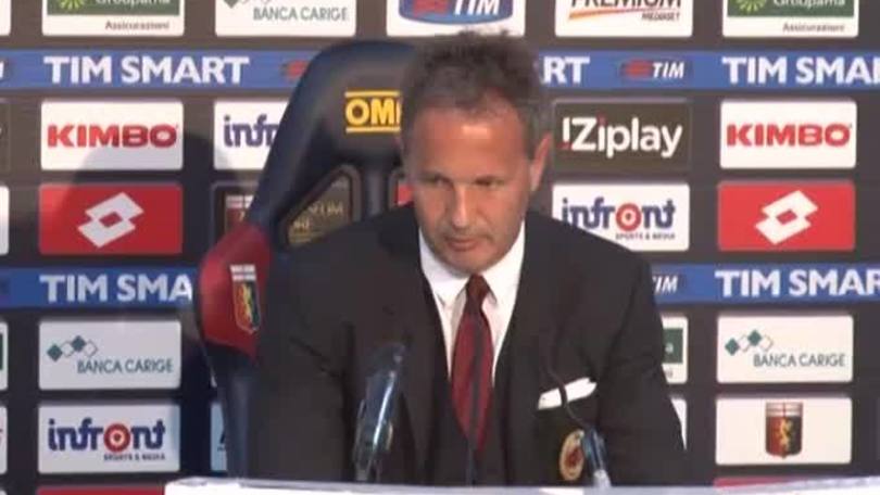 Mihajlovic: "Non commento le decisioni arbitrali, dobbiamo trovare più continuità""
