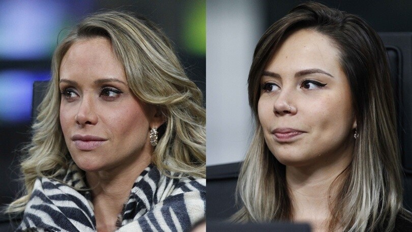 Sugli spalti del Meazza le Wags tifano Inter