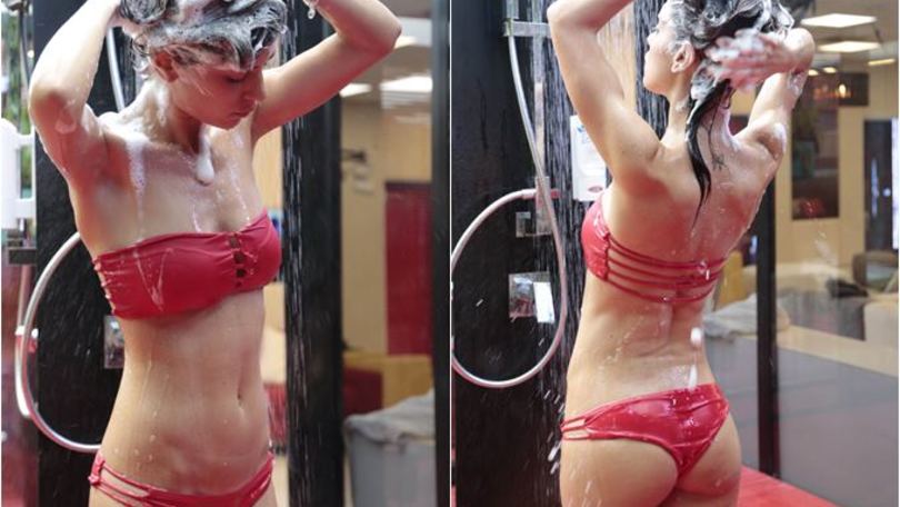 Grande Fratello 14, è di Mary Falconieri la prima doccia sexy
