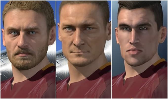 Ecco la Roma su Pes 2016