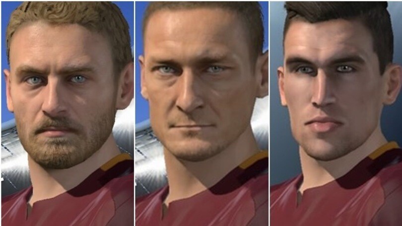 Ecco la Roma su Pes 2016