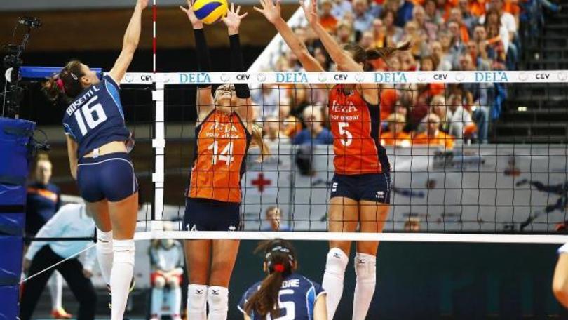 Volley: Europei Femminili, l'Olanda "mura" l'Italia
