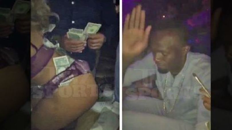 Bolt, ma che fai? Schiaffeggiata una ballerina