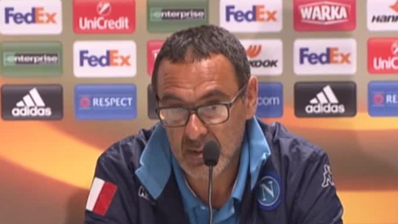 Sarri: "Contro il Legia partita vera"