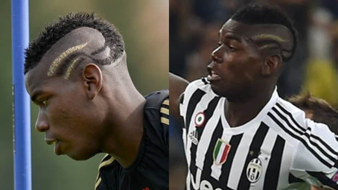 Juve, nuovo look "a strisce" per Pogba