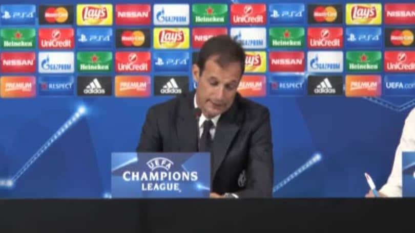 Allegri: "Domenica la gara più difficile"