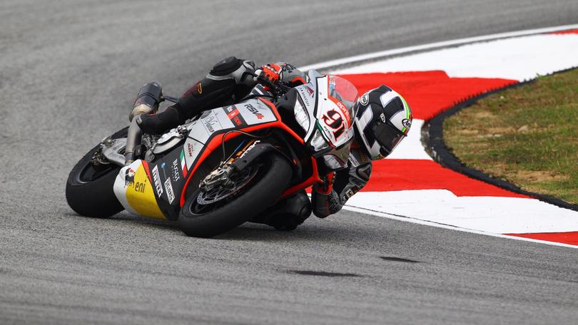 SBK Aprilia, Haslam: «Sono ottimista, abbiamo fatto progressi»