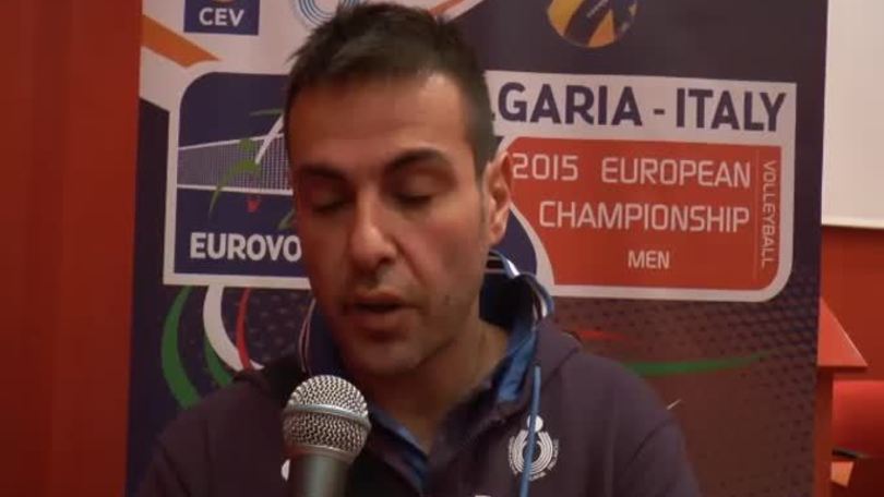 Blengini: "Favoriti all'Europeo? Pensiamo partita dopo partita"