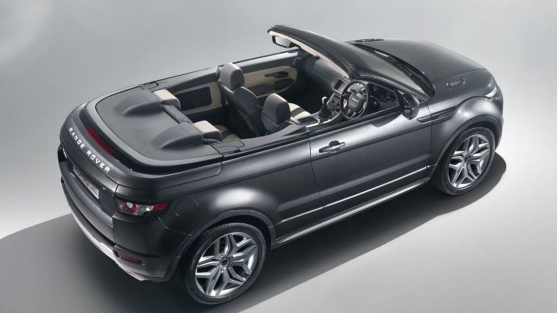 Range Rover Evoque cabrio, il debutto a novembre