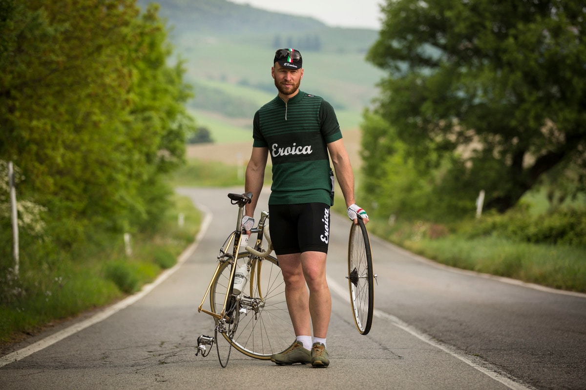 Il mood giusto per L'Eroica è vintage