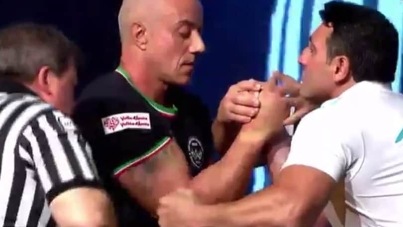 Mondiali di braccio di ferro: vince un italiano
