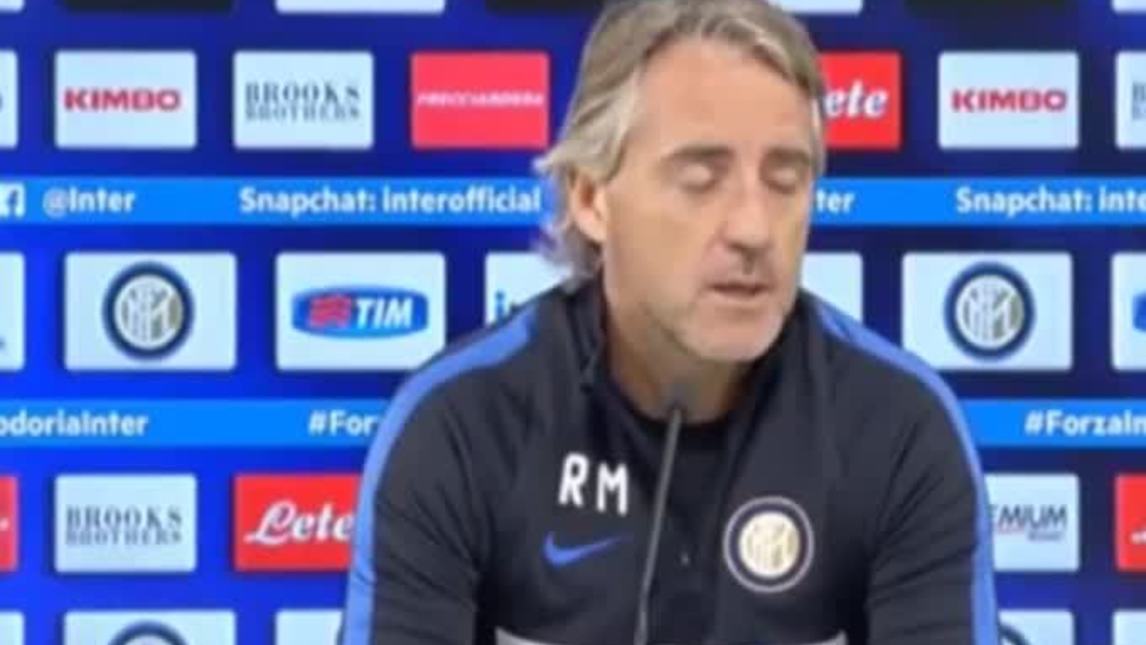 Mancini: "Contro la Fiorentina la nostra miglior partita. I Moduli non c'entrano"