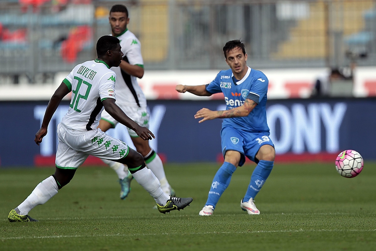 Empoli-Sassuolo 1-0: ci pensa Maccarone. Si ferma Berardi