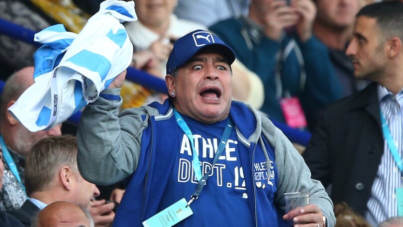 Mondiali Rugby, Maradona scatenato per l'Argentina