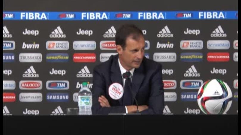 Allegri: "Era importante vincere in casa"