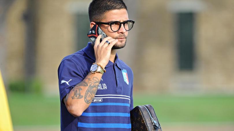 Insigne a Coverciano dopo la magica notte di San Siro