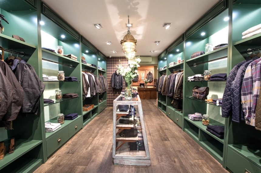 Barbour apre a Roma