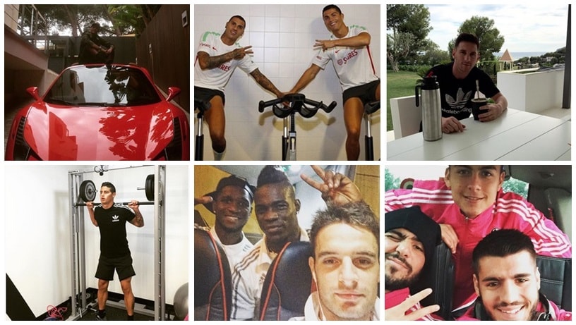 Campioni di Instagram: ecco i calciatori con più fan