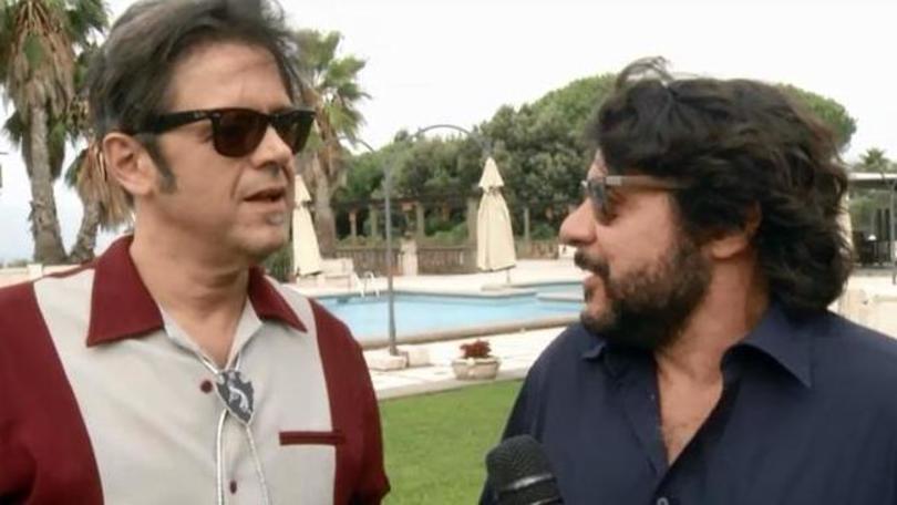 Lillo e Greg, il Napoli e Natale col boss