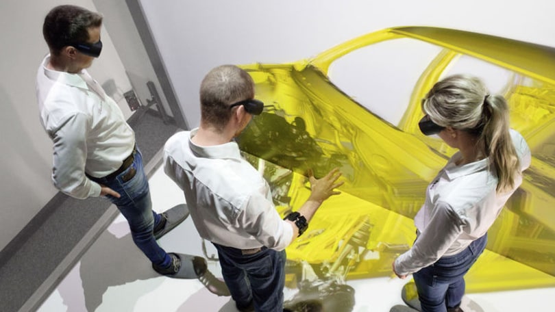 Audi: la realtà virtuale aiuta il montaggio