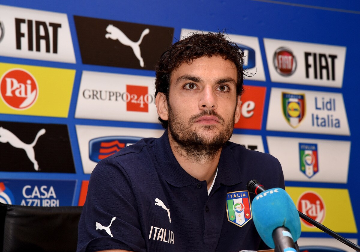 Parolo, le foto della conferenza: «A Baku come una finale»