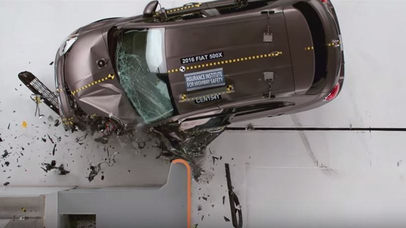 Fiat 500X al top nei crash test USA
