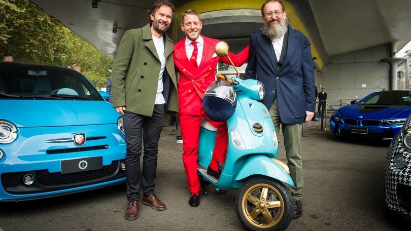 Lapo Elkann e Cracco presentano l'Officina-bistrot