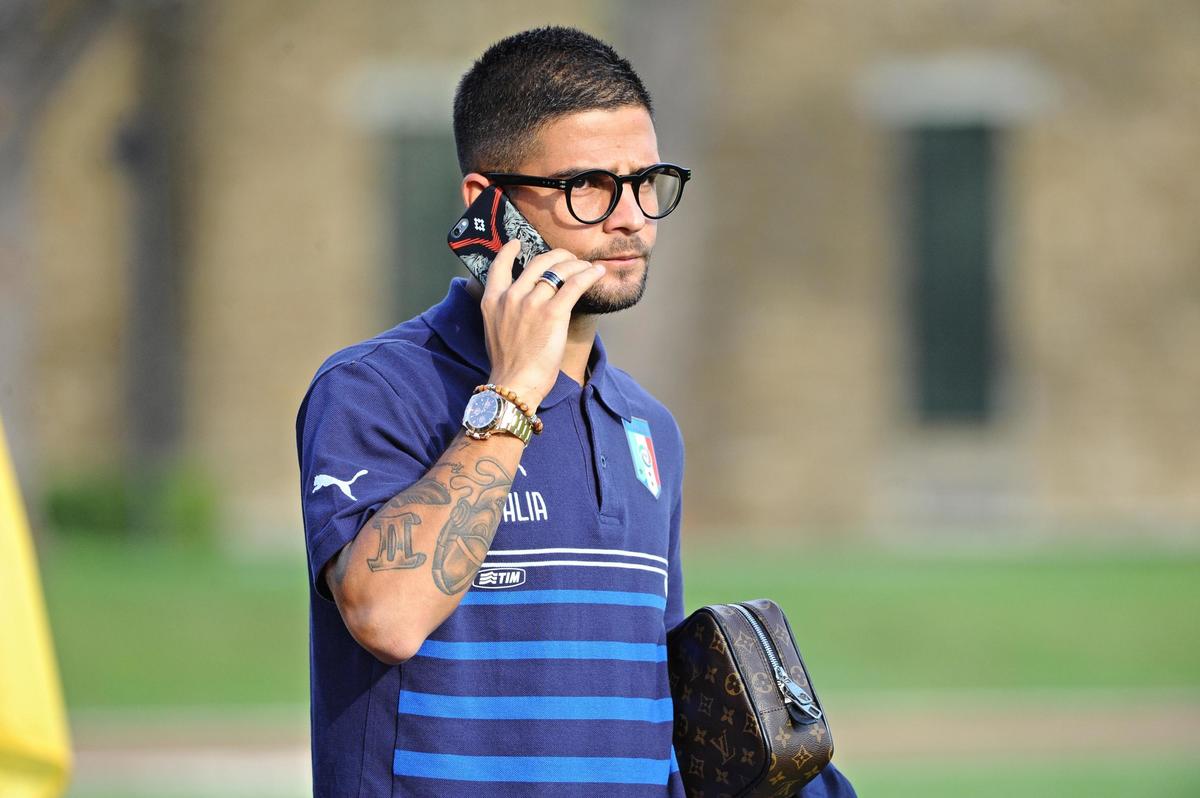 Napoli, Insigne a Castel Volturno: terapie e palestra