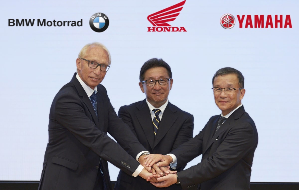 Honda, Yamaha e BMW: insieme per la sicurezza