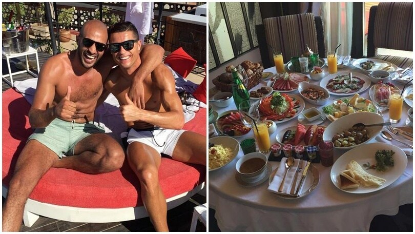 Euro 2016, festa Ronaldo: che banchetto a Marrakech!