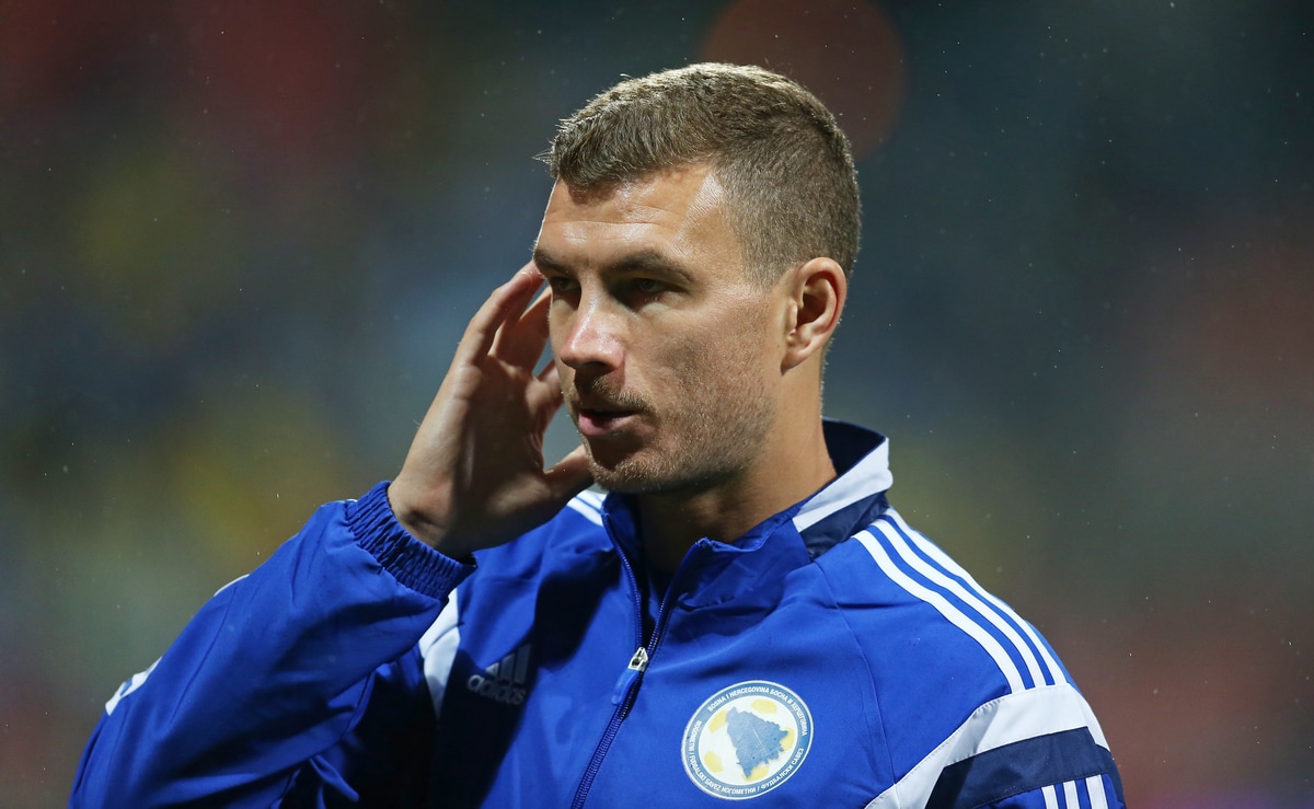 Roma, Dzeko resta in panchina con la Bosnia