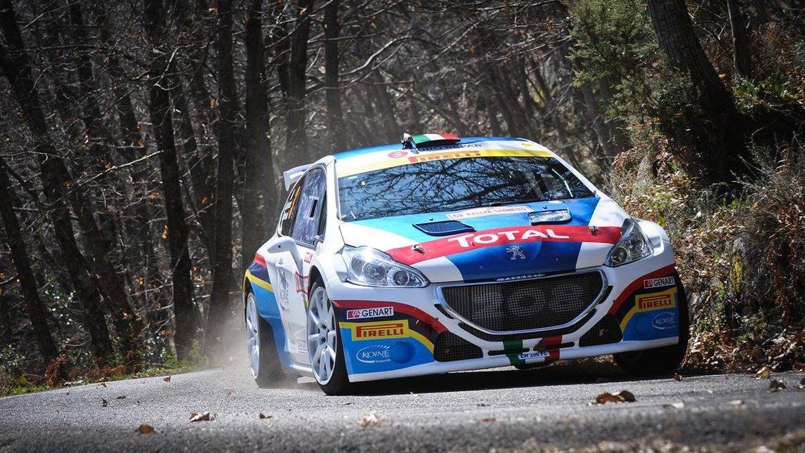 Peugeot e Andreucci, la fotostoria del Campionato Italiano Rally 2015
