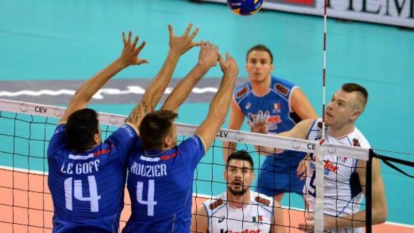 Volley: Europei Maschili, l'Italia cade contro la Francia