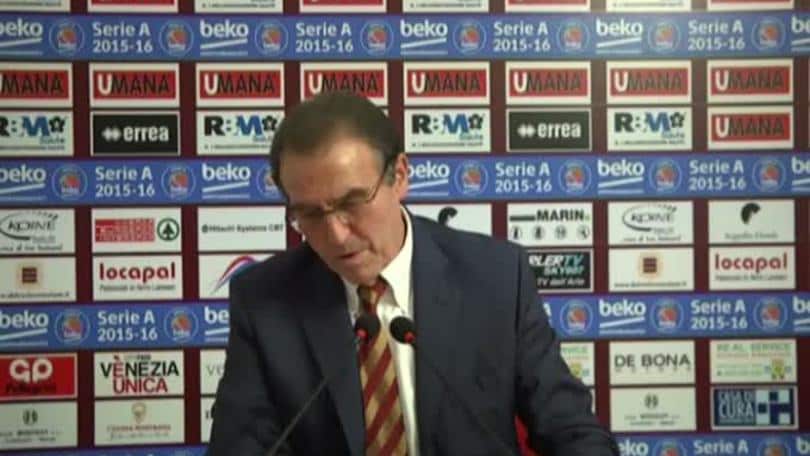 Recalcati: "In questo momento è importante vincere"