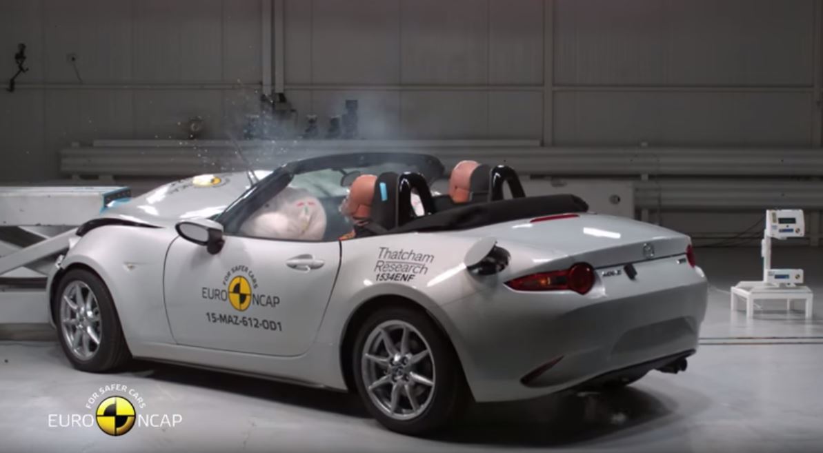 Crash test EuroNcap, i risultati Mazda, Hyundai e Opel