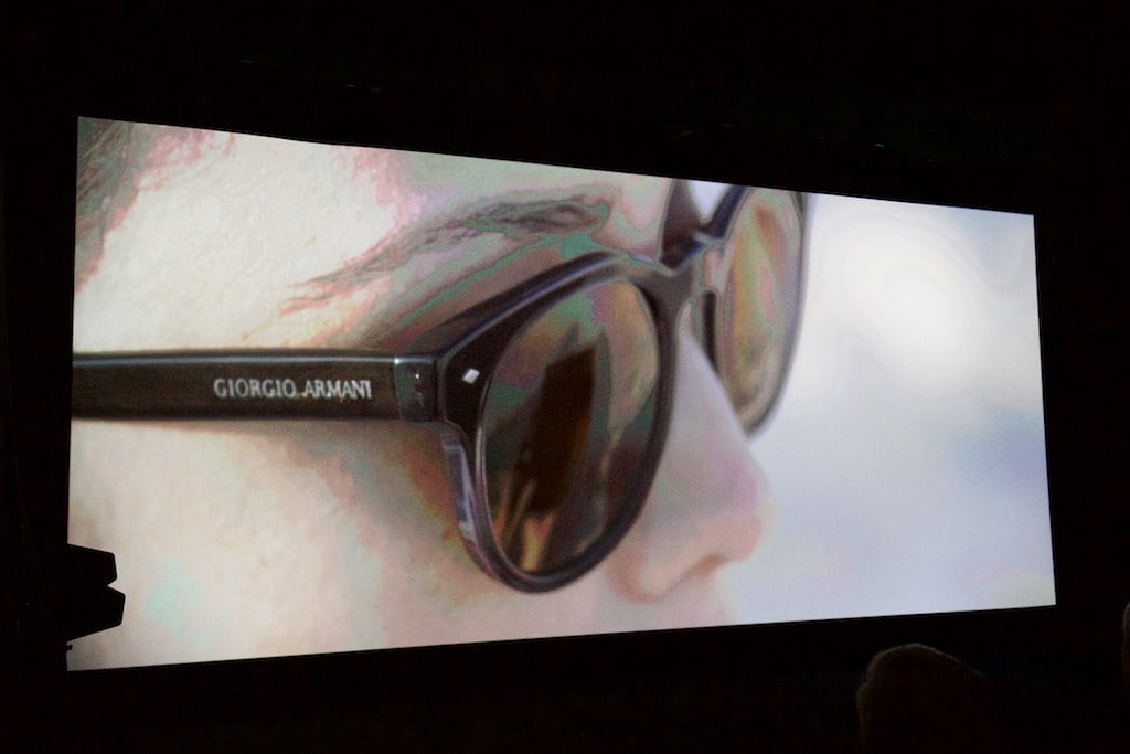Giorgio Armani. A Londra la première della seconda edizione di Films of City Frames