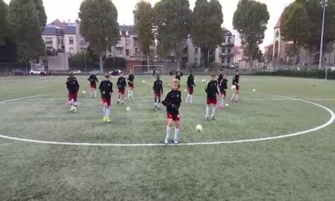 Gli allenamenti incredibili del Metz Under 15