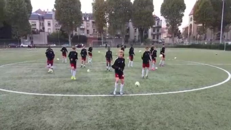 Gli allenamenti incredibili del Metz Under 15
