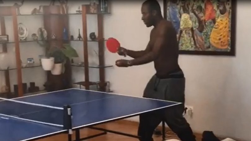 Doumbia, meglio in campo che al ping pong