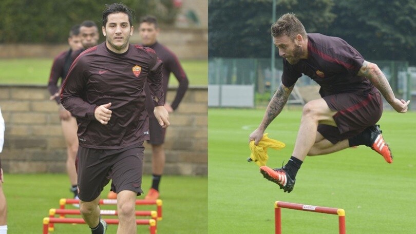 Roma, salti a Trigoria: c'è anche Manolas