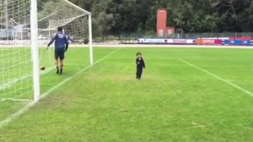 Sampdoria, il figlio di Eder fa gol al papà
