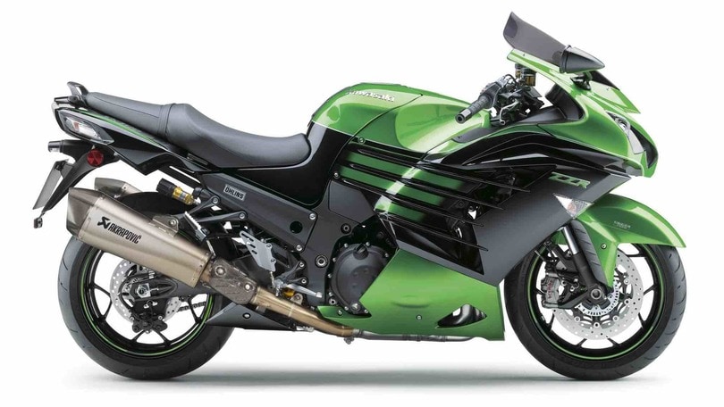 Kawasaki rinnova la sua “freccia” ZZR da 200 cv