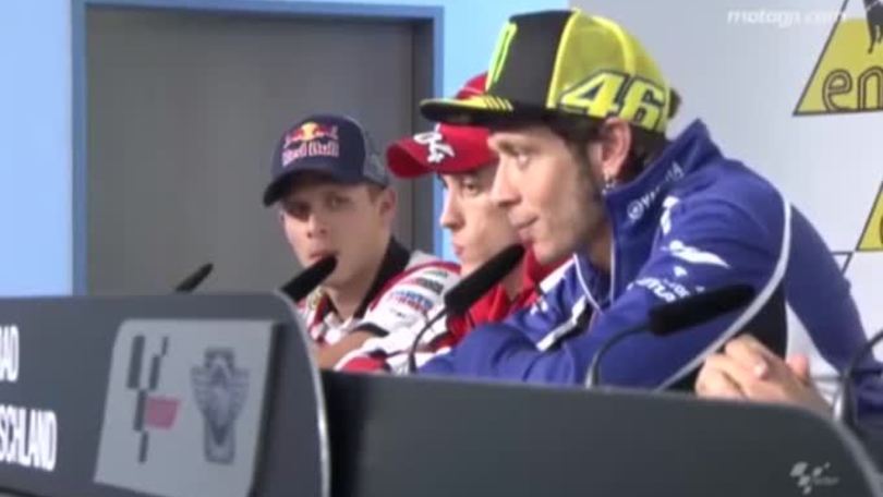 Moto Gp, Australia: Rossi in ritardo
