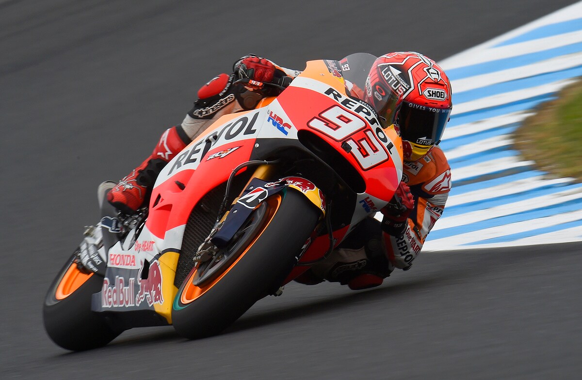 MotoGp Australia, Rossi solo nono: domina Marquez
