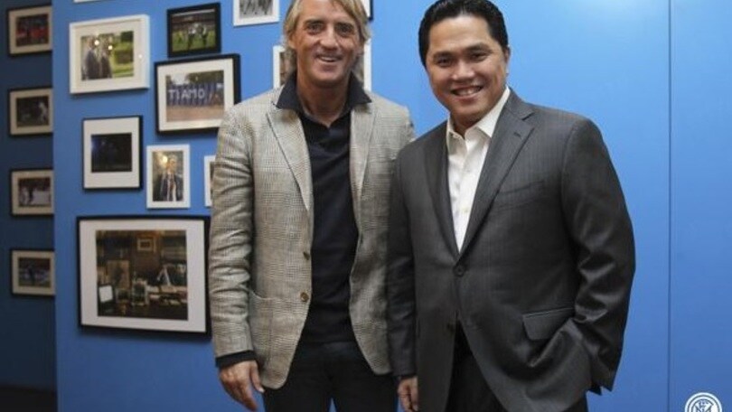 Inter, Thohir a Milano: incontro con Mancini e squadra