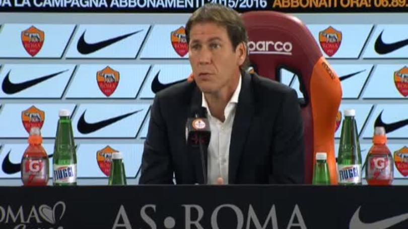 Garcia: "Scudetto? Juve favorita"