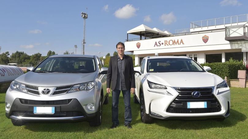 La Roma viaggia green con Toyota e Lexus